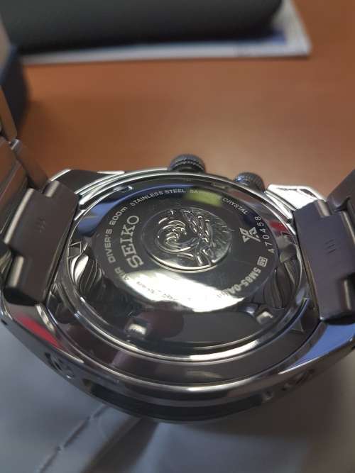 SEIKO Kinetic Cal. 5m85 GMT Divers Watch - SUN019P1